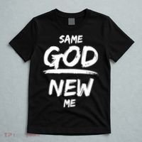Same God New Me For Funny Jesus T-Shirt thumb 5