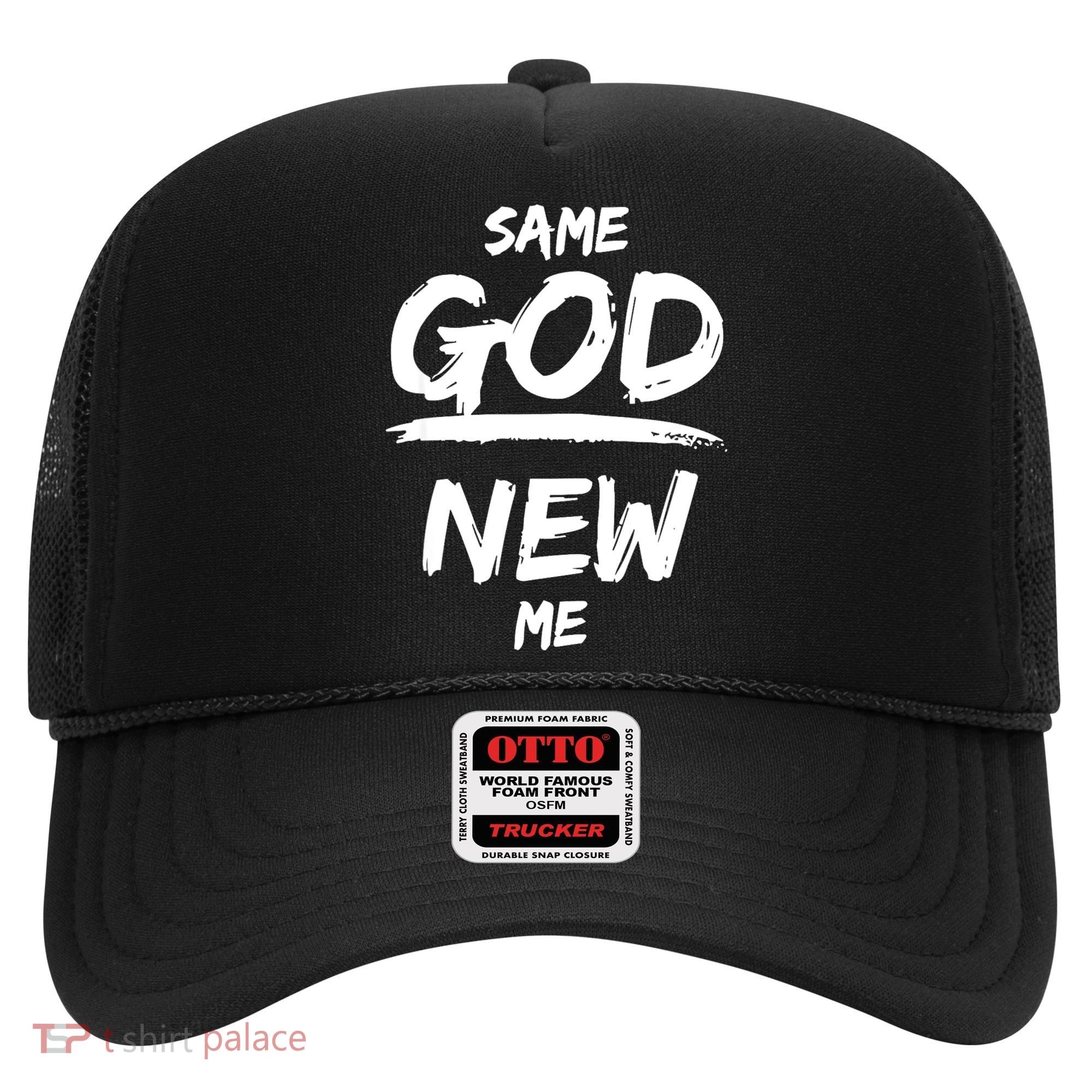 Same God New Me For Funny Jesus Hat