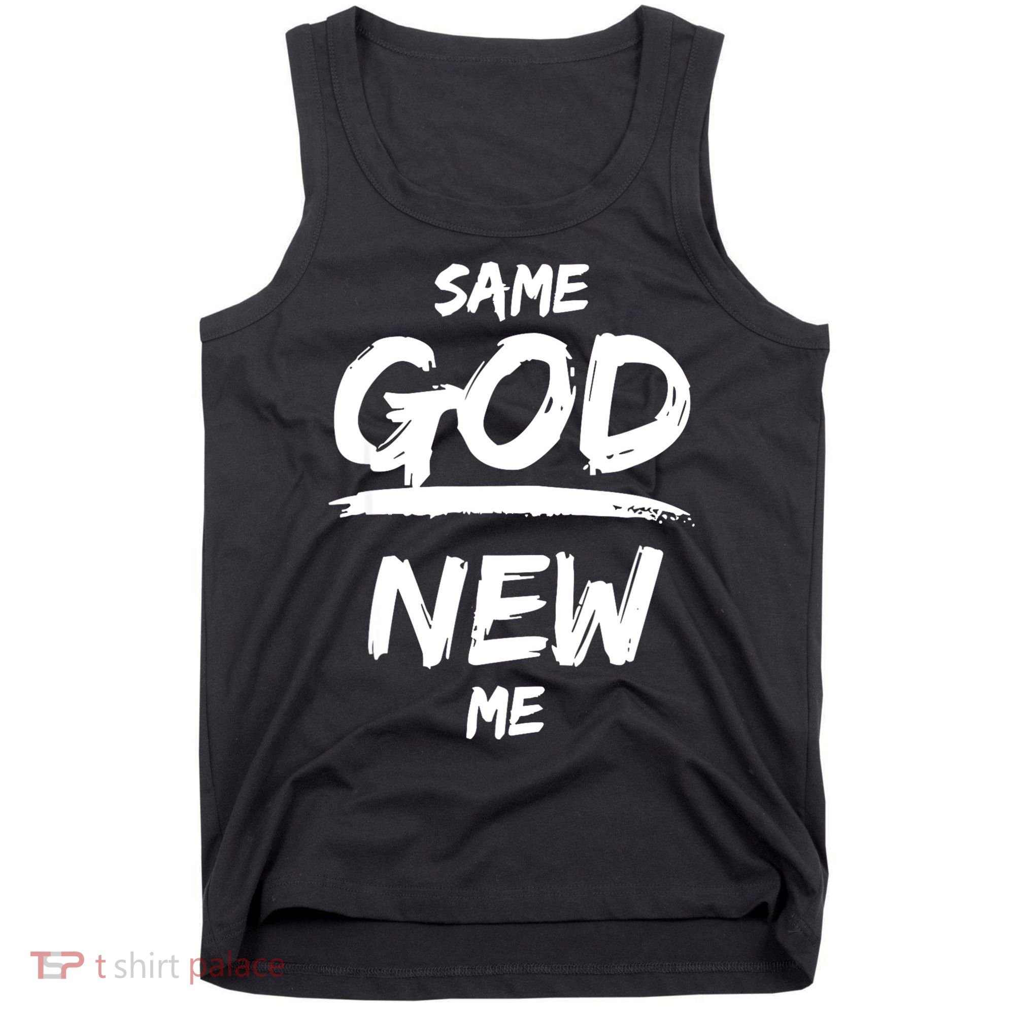 Same God New Me For Funny Jesus Tank Top