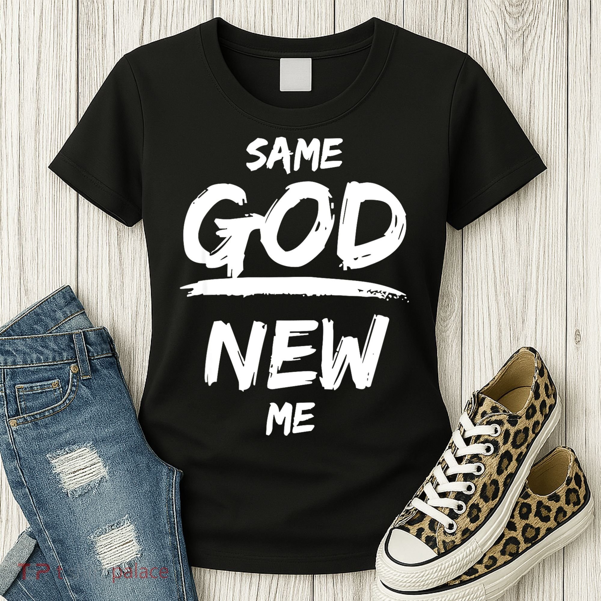 Same God New Me For Funny Jesus Women's T-Shirt