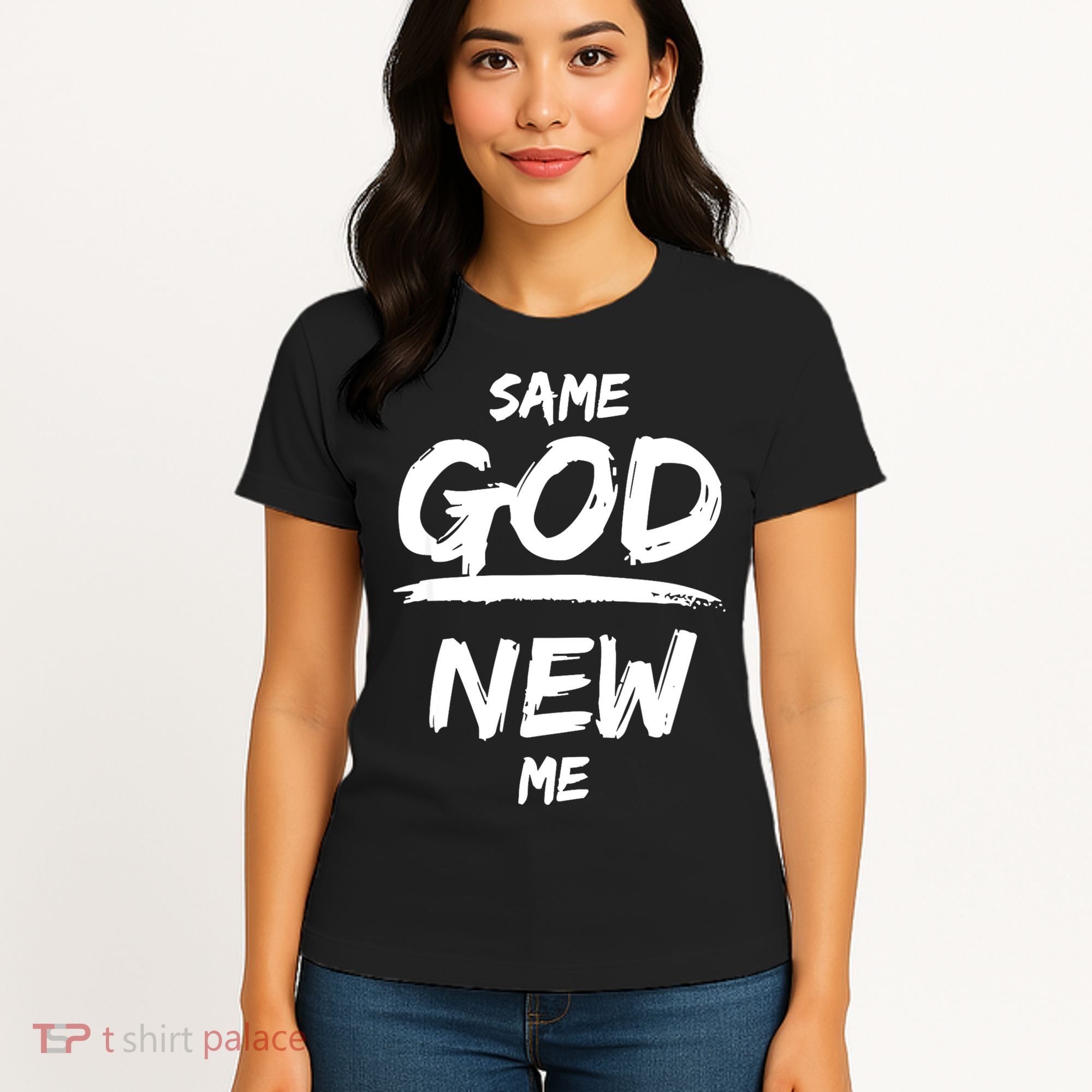 Same God New Me For Funny Jesus Women's T-Shirt