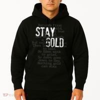 Stay Gold Nothing Gold Can Stay Poem Hoodie thumb 2