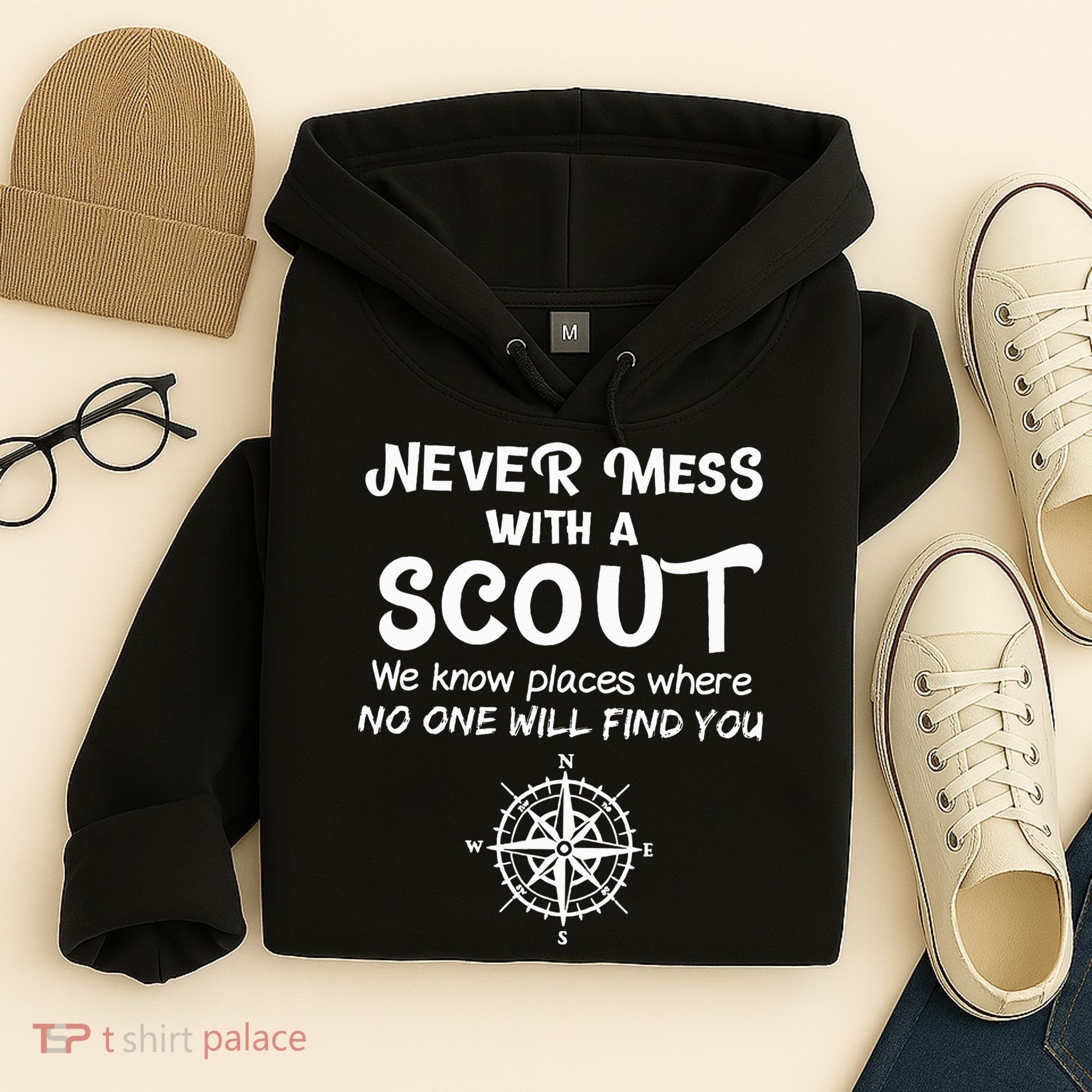 Scout Gift Never Mess With A Scout Hoodie