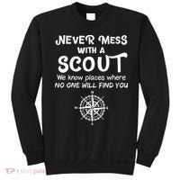 Scout Gift Never Mess With A Scout Sweatshirt thumb 0