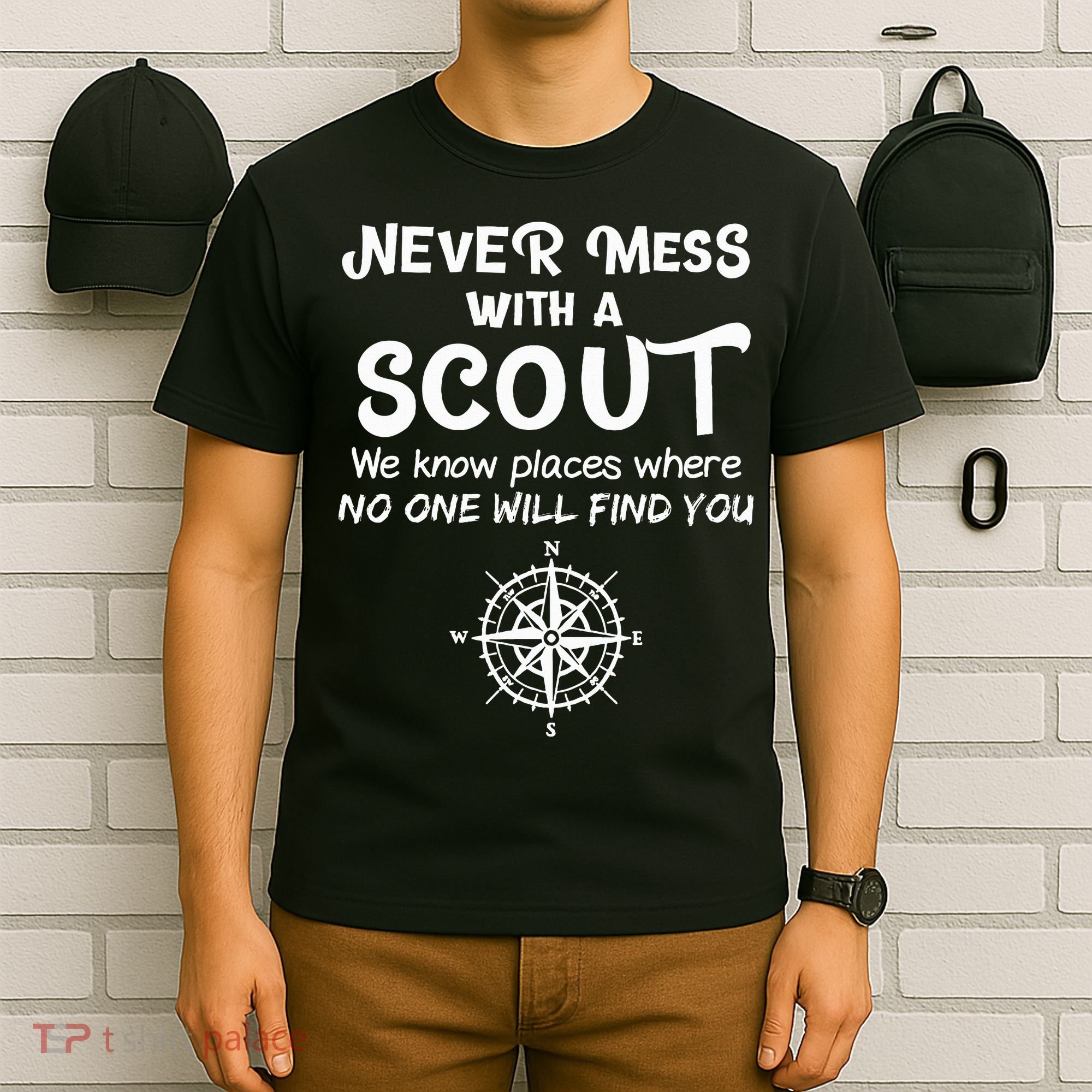 Scout Gift Never Mess With A Scout T-Shirt