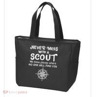 Scout Gift Never Mess With A Scout Tote Bag thumb 3