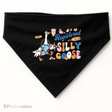 Silly Goose Nurse USA-Made Doggie Bandana