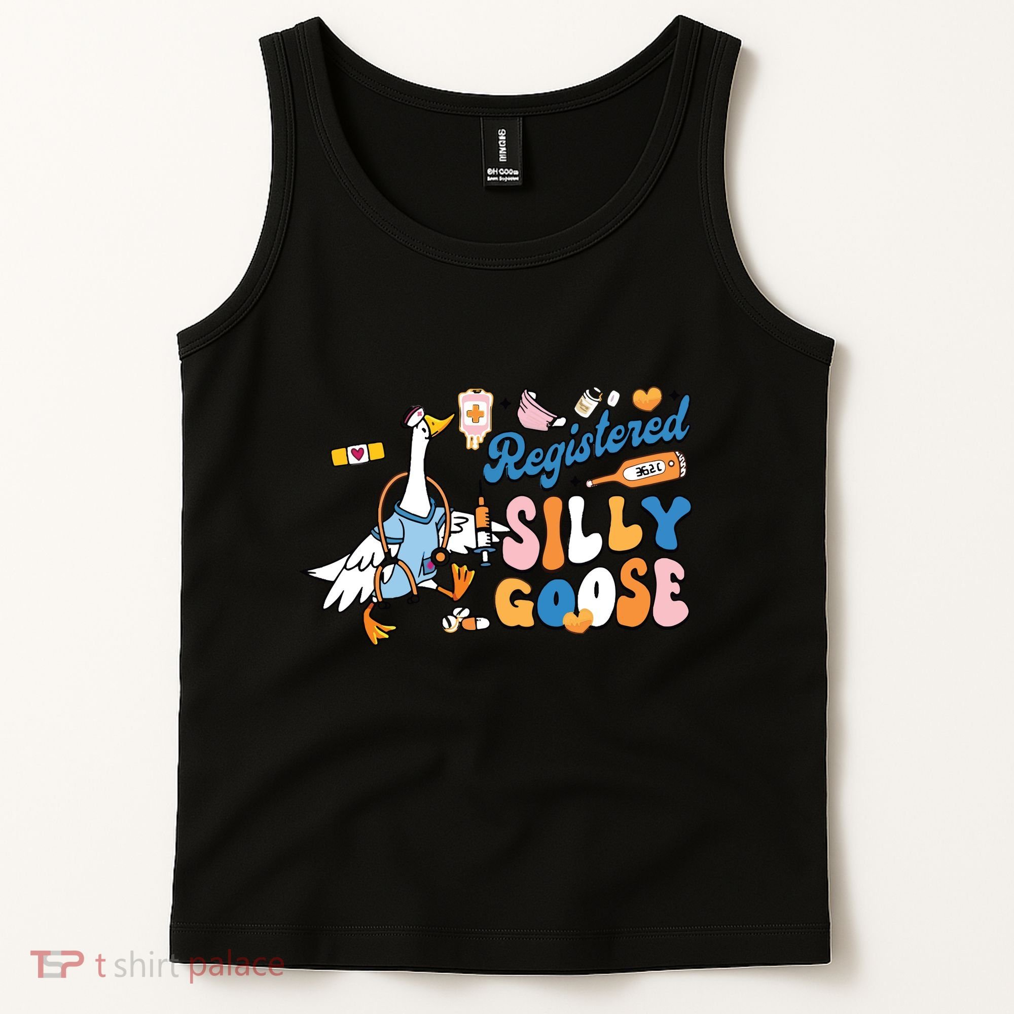 Silly Goose Nurse Tank Top