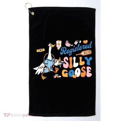 Silly Goose Nurse Golf Towel
