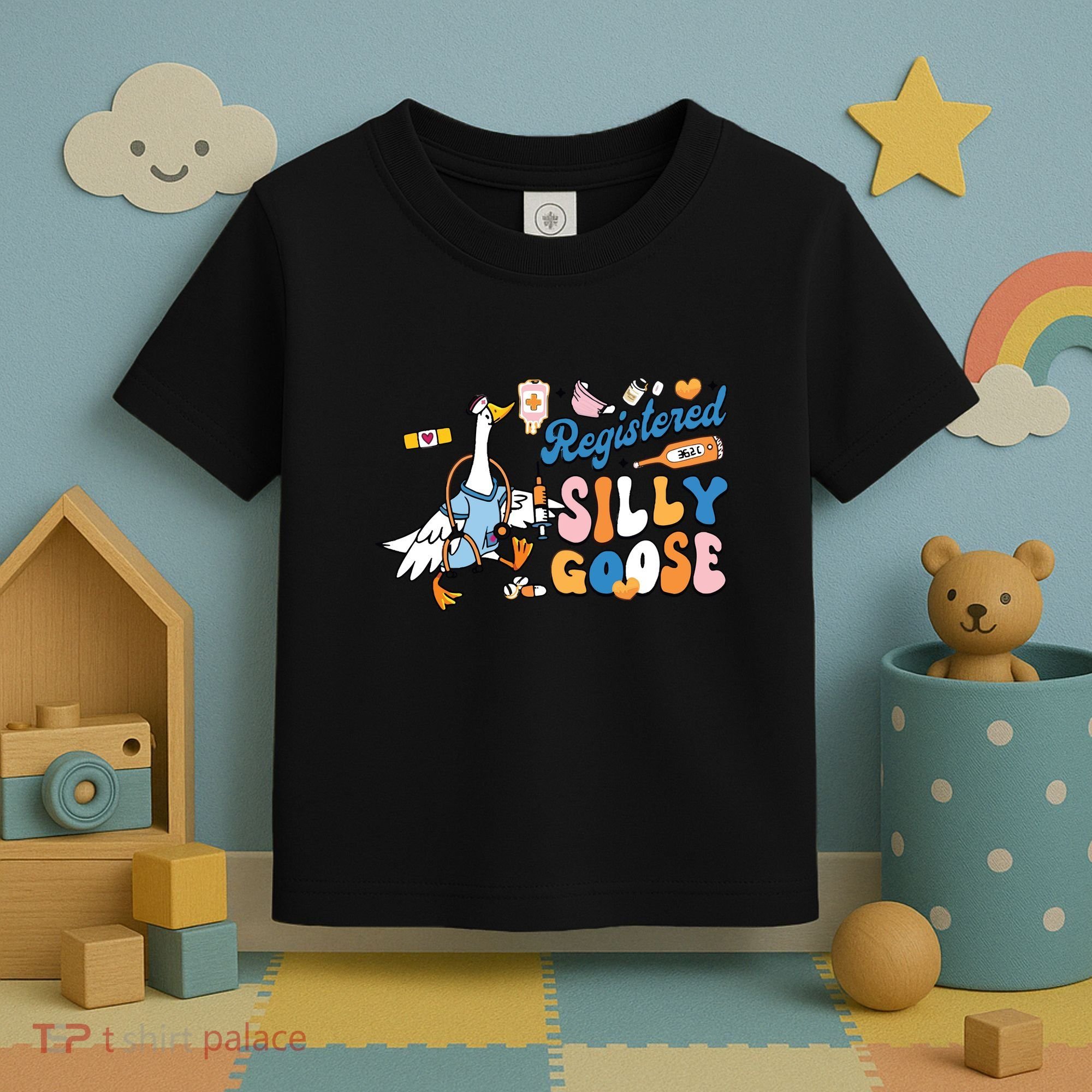 Silly Goose Nurse Toddler T-Shirt