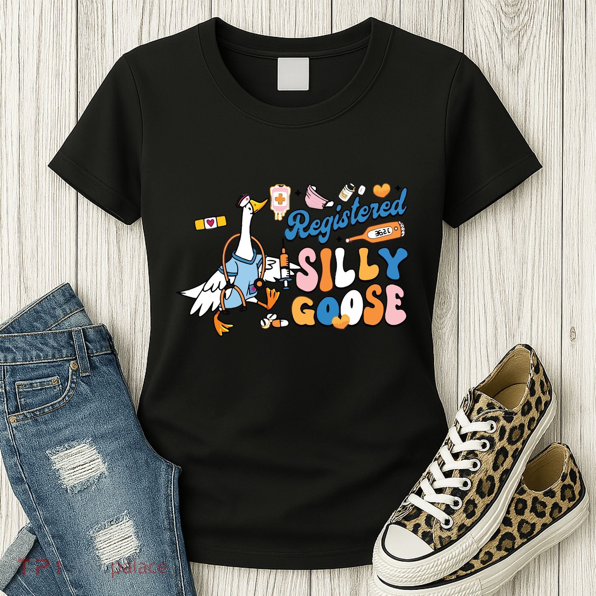 Silly Goose Nurse Women's T-Shirt