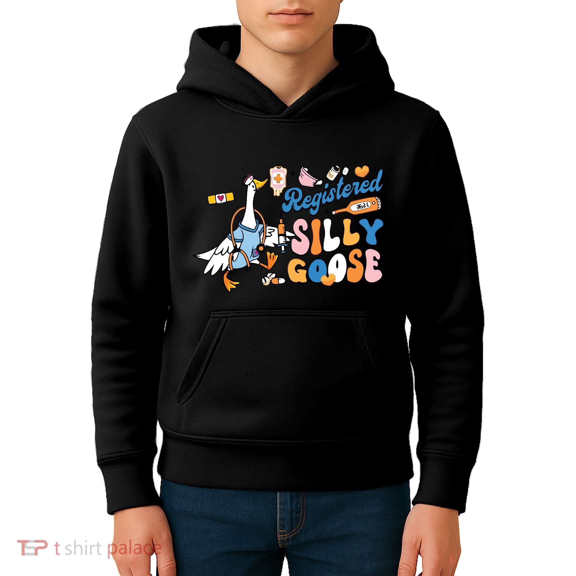 Silly Goose Nurse Kids Hoodie