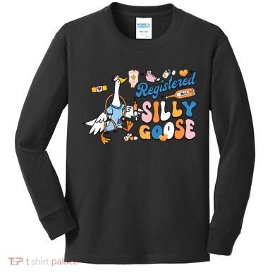 Silly Goose Nurse Kids Long Sleeve Shirt