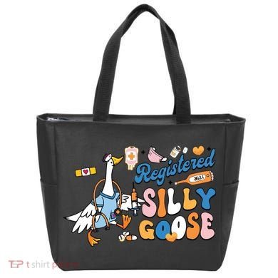 Silly Goose Nurse Tote Bag