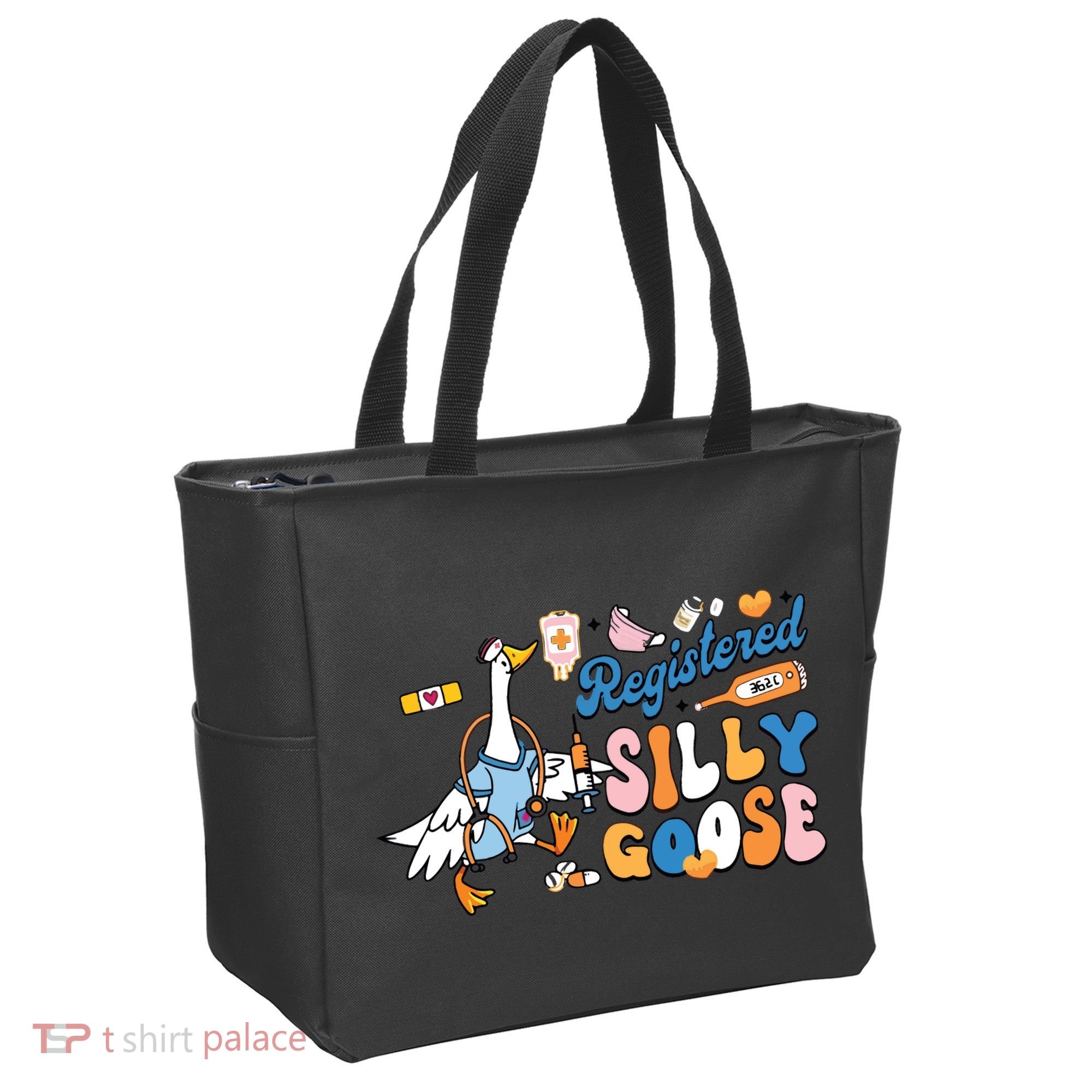 Silly Goose Nurse Tote Bag