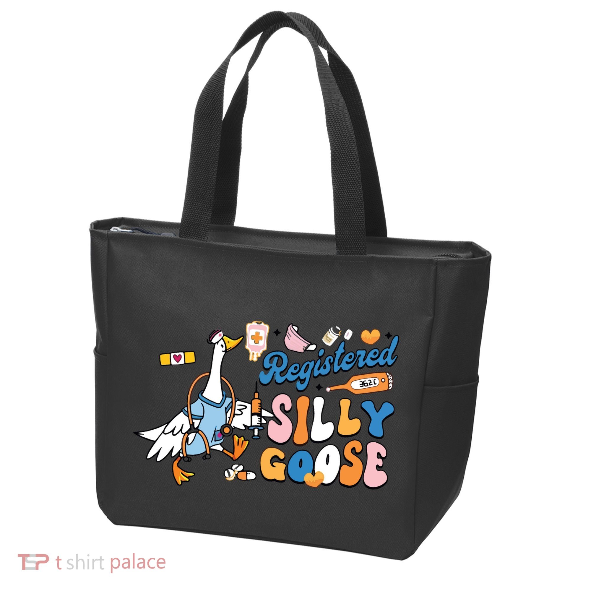 Silly Goose Nurse Tote Bag