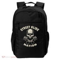 Street Glide Nation Cool Biker Motorcycle Motocycles Backpack thumb 0