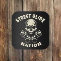 Street Glide Nation Cool Biker Motorcycle Motocycles Coaster thumb 0