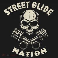 Street Glide Nation Cool Biker Motorcycle Motocycles Women's Hoodie thumb 2