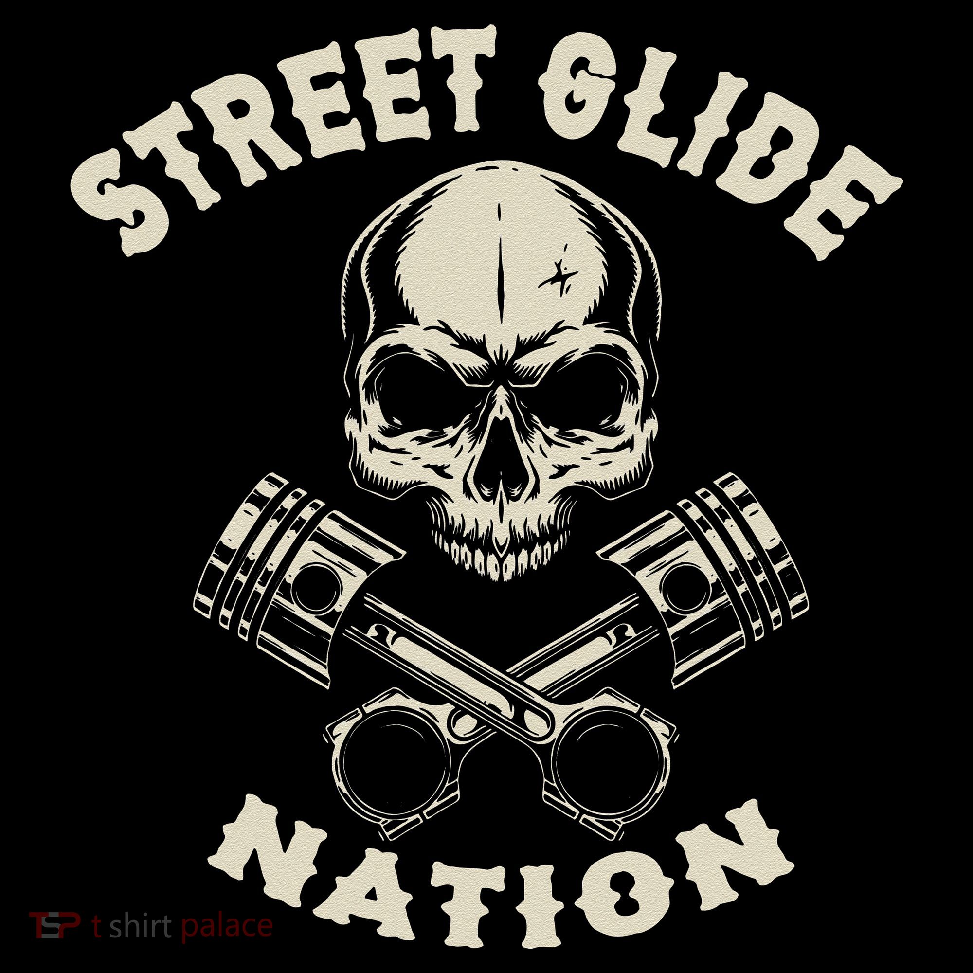 Street Glide Nation Cool Biker Motorcycle Motocycles Women's Hoodie