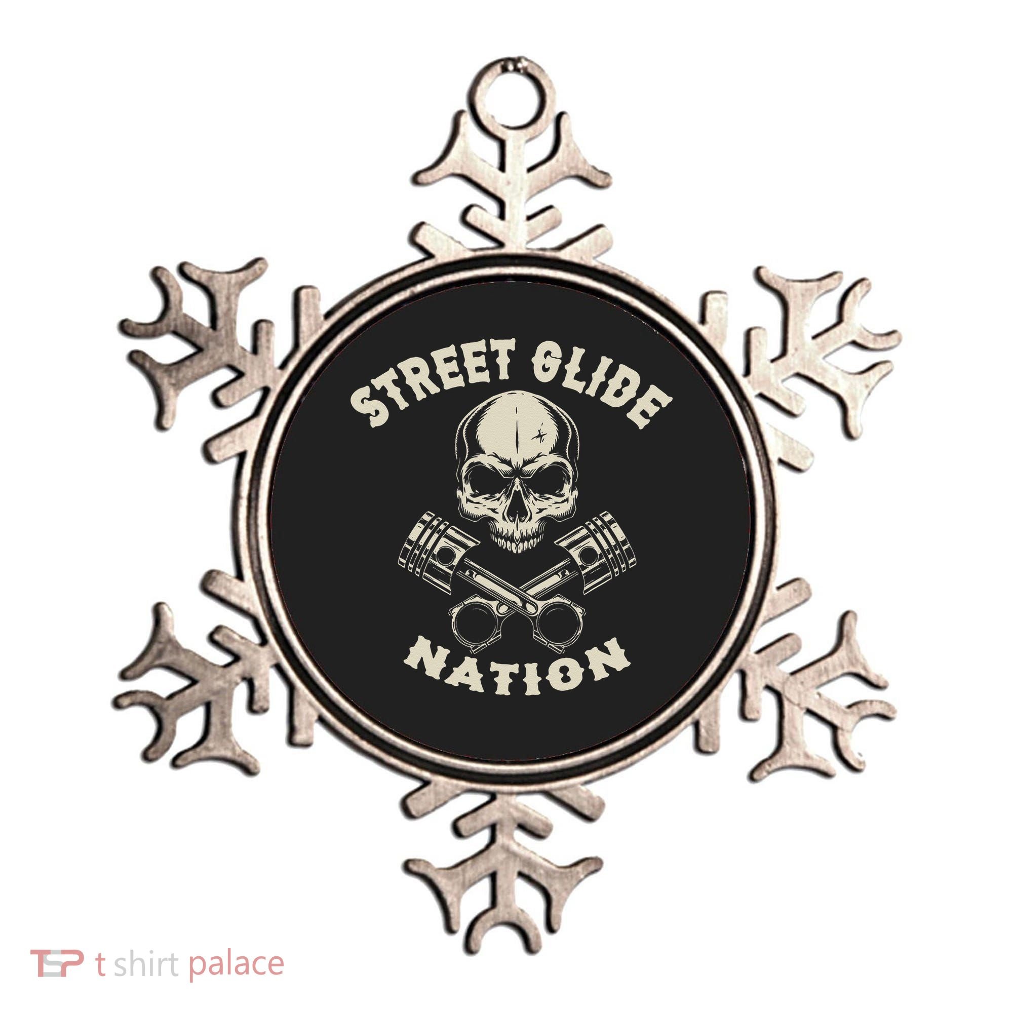 Street Glide Nation Cool Biker Motorcycle Motocycles Ornament
