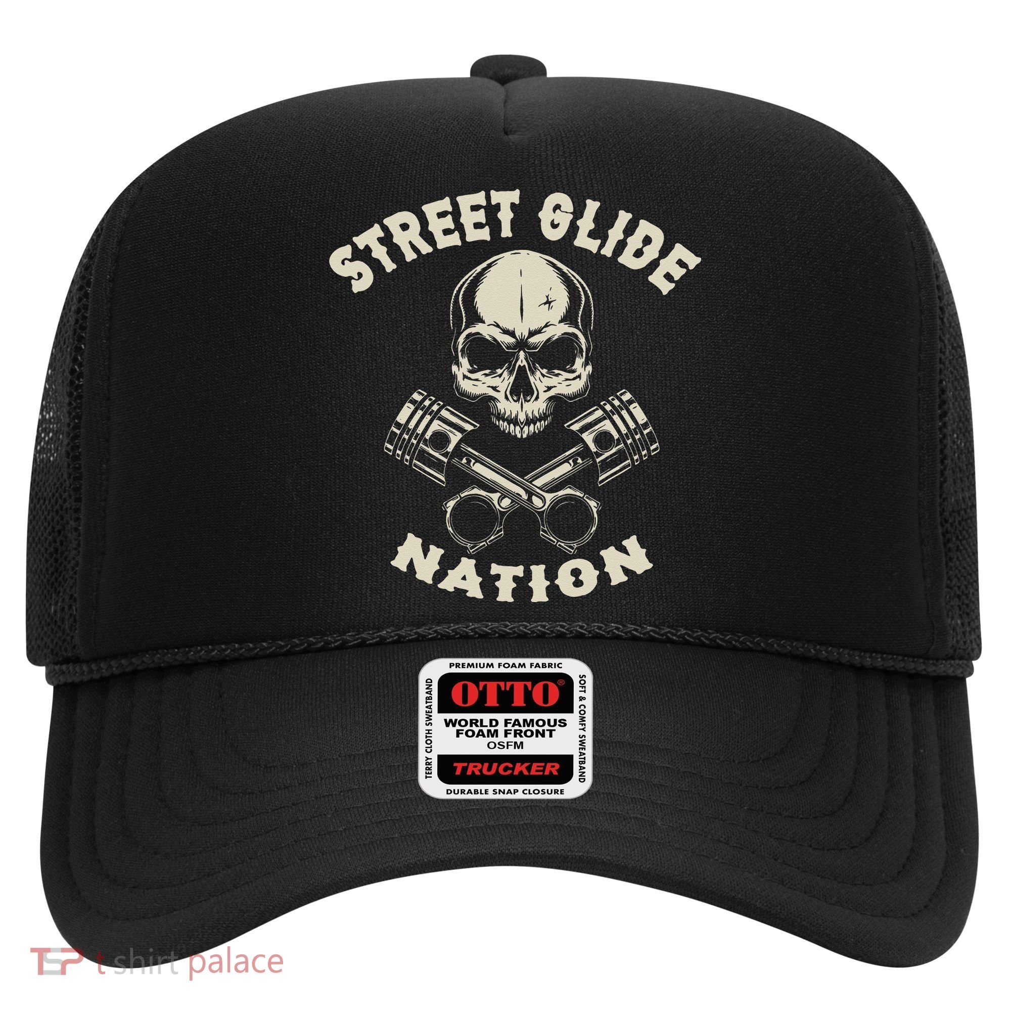 Street Glide Nation Cool Biker Motorcycle Motocycles Hat