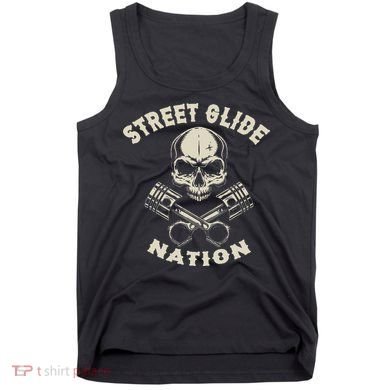 Street Glide Nation Cool Biker Motorcycle Motocycles Tank Top