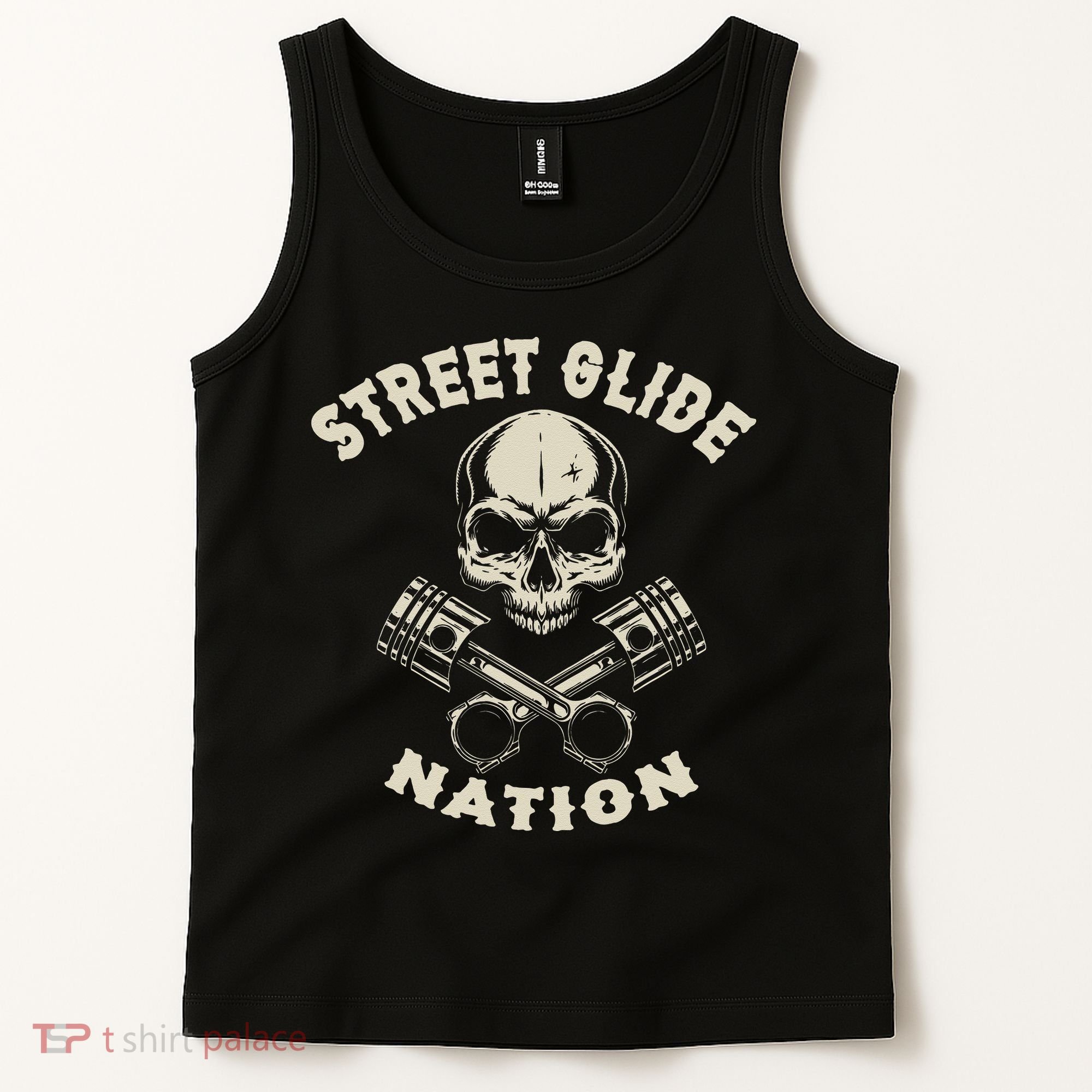 Street Glide Nation Cool Biker Motorcycle Motocycles Tank Top