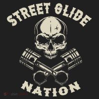 Street Glide Nation Cool Biker Motorcycle Motocycles Golf Towel thumb 3