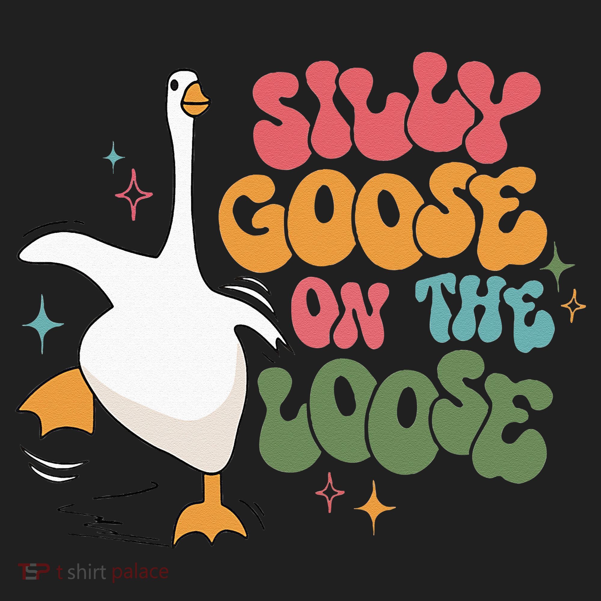 Silly Goose On The Loose retro groovy silly goose club 12oz Stainless Steel Coffee Mug