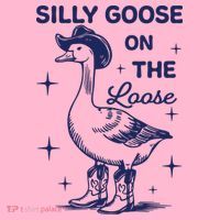 Silly Goose On The Loose Silly Goose Farm Coaster thumb 2