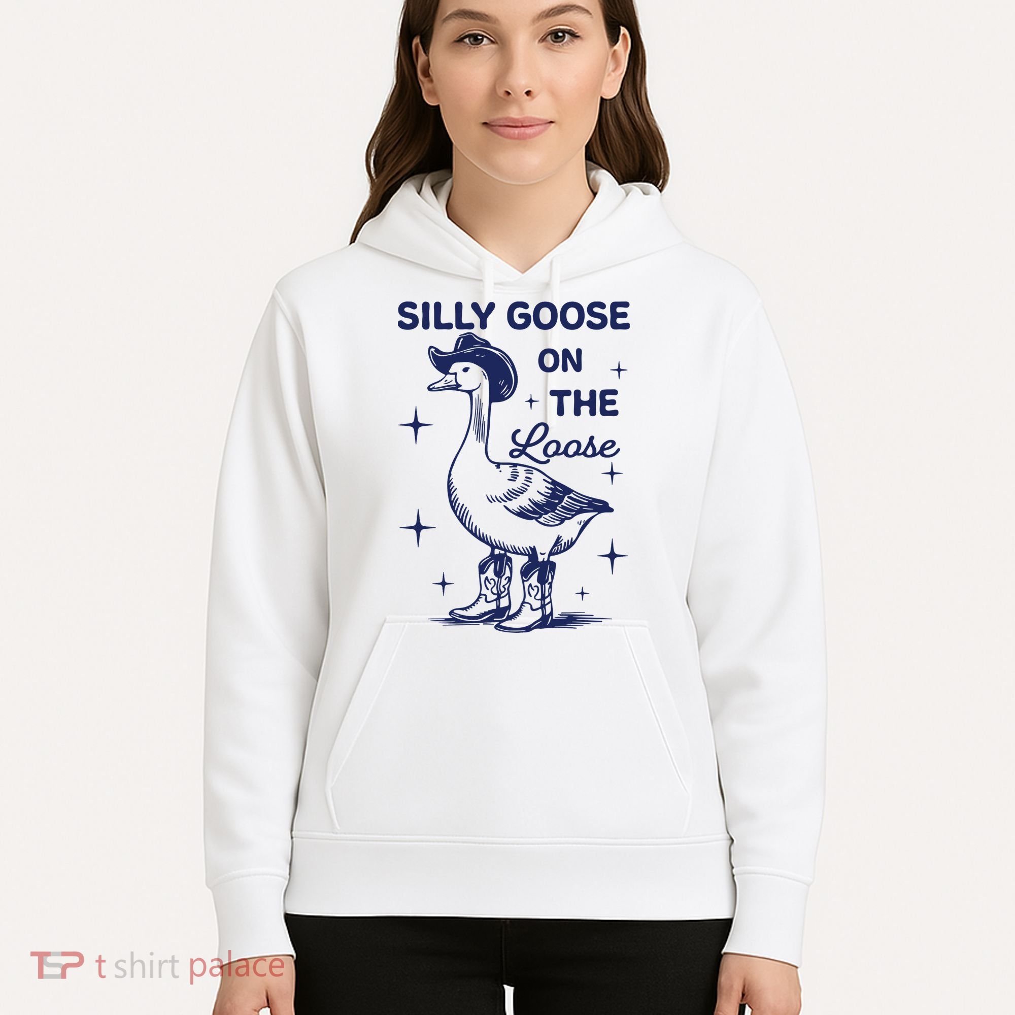 Silly Goose On The Loose Silly Goose Farm Hoodie
