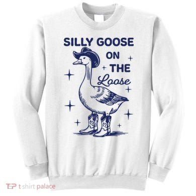 Silly Goose On The Loose Silly Goose Farm Sweatshirt