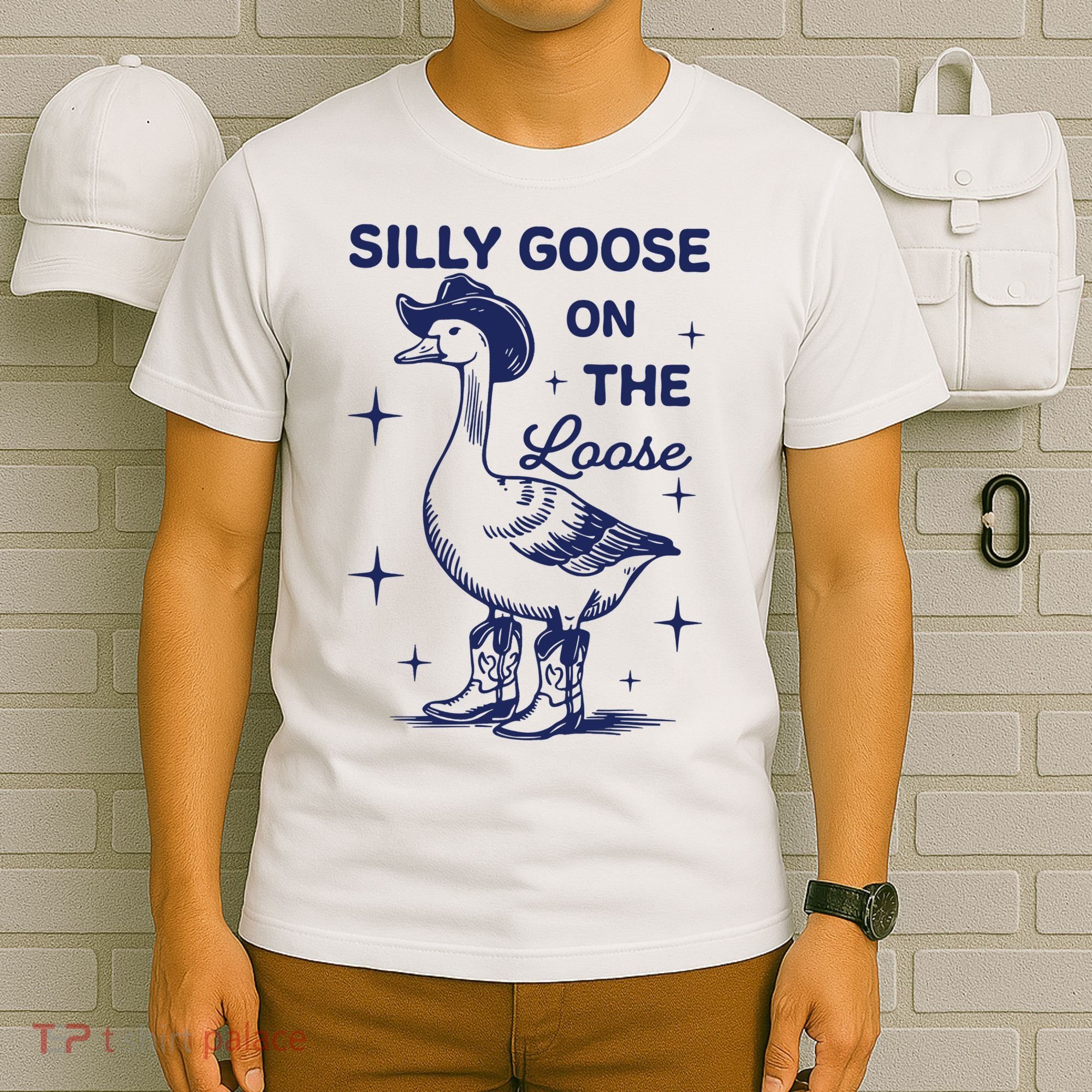 Silly Goose On The Loose Silly Goose Farm T-Shirt