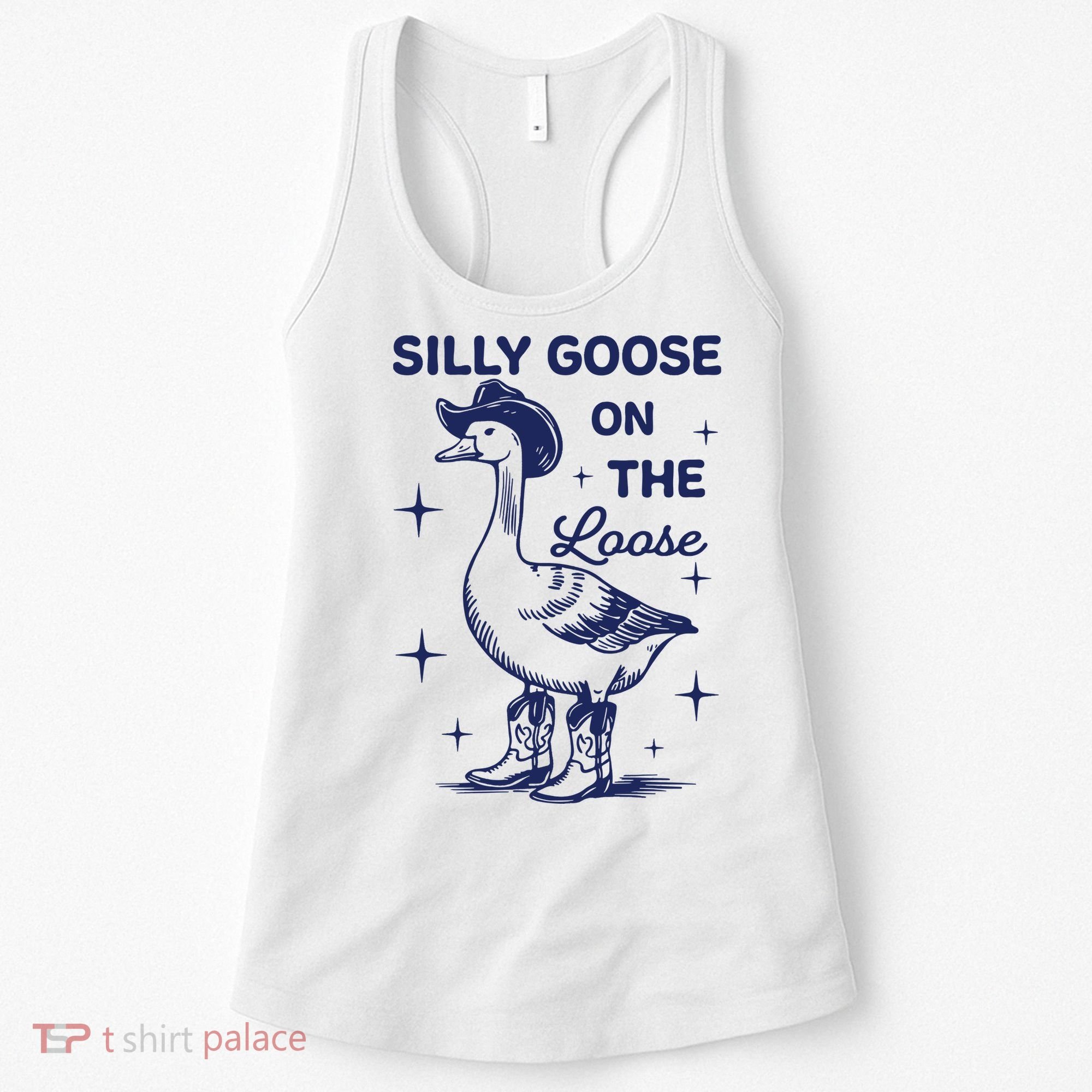 Silly Goose On The Loose Silly Goose Farm Women's Tank Top