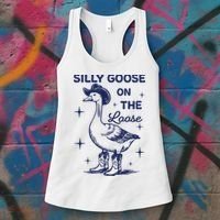 Silly Goose On The Loose Silly Goose Farm Women's Tank Top thumb 3