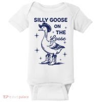 Silly Goose On The Loose Silly Goose Farm Baby Bodysuit thumb 0