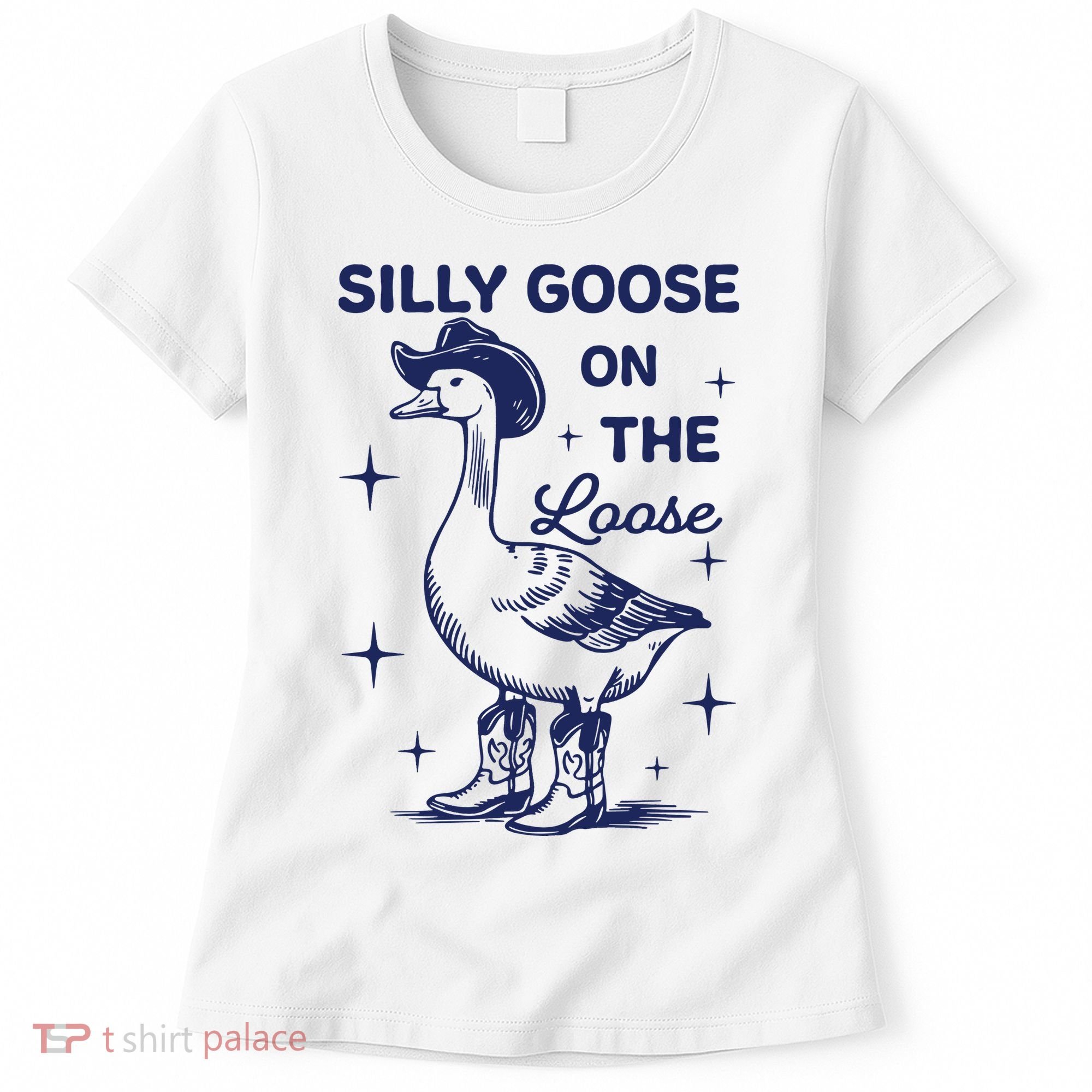 Silly Goose On The Loose Silly Goose Farm Women's T-Shirt