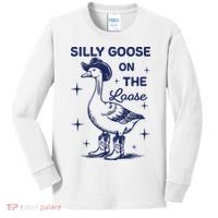 Silly Goose On The Loose Silly Goose Farm Kids Long Sleeve Shirt thumb 0