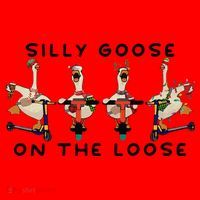 Silly Goose On The Loose Christmas Silly Goose University Funny Goose Santa Hat thumb 1