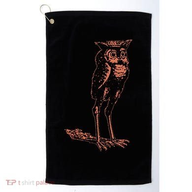 Stolas Goetic Owl Demon Prince Golf Towel