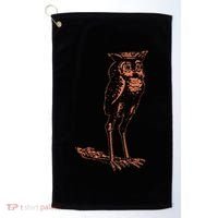 Stolas Goetic Owl Demon Prince Golf Towel thumb 0