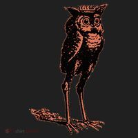 Stolas Goetic Owl Demon Prince Golf Towel thumb 3