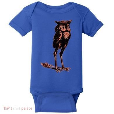 Stolas Goetic Owl Demon Prince Baby Bodysuit