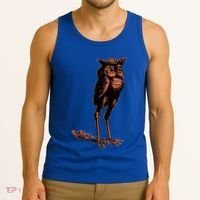 Stolas Goetic Owl Demon Prince Tank Top thumb 3