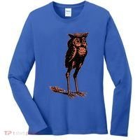 Stolas Goetic Owl Demon Prince Women's Long Sleeve Shirt thumb 0