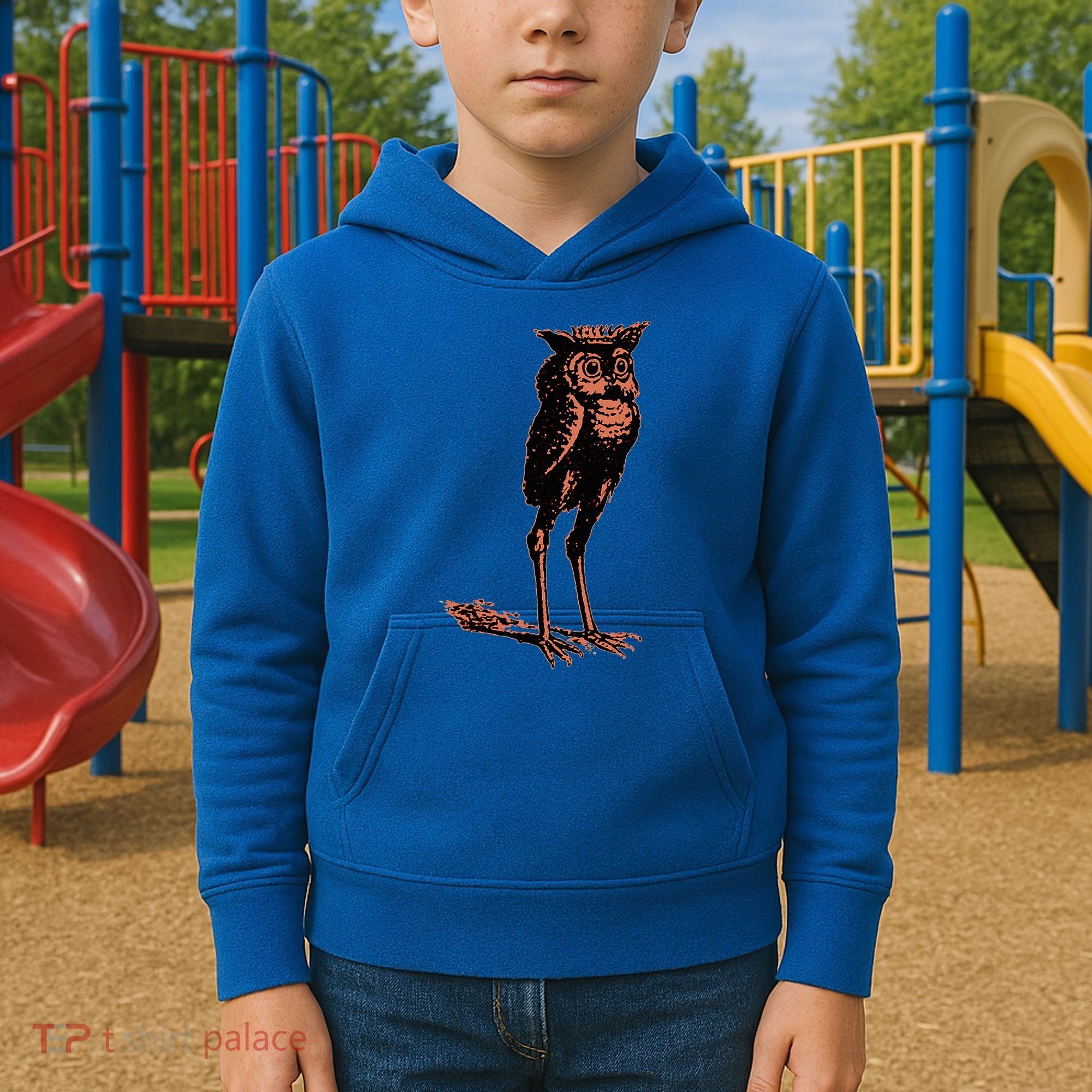 Stolas Goetic Owl Demon Prince Kids Hoodie