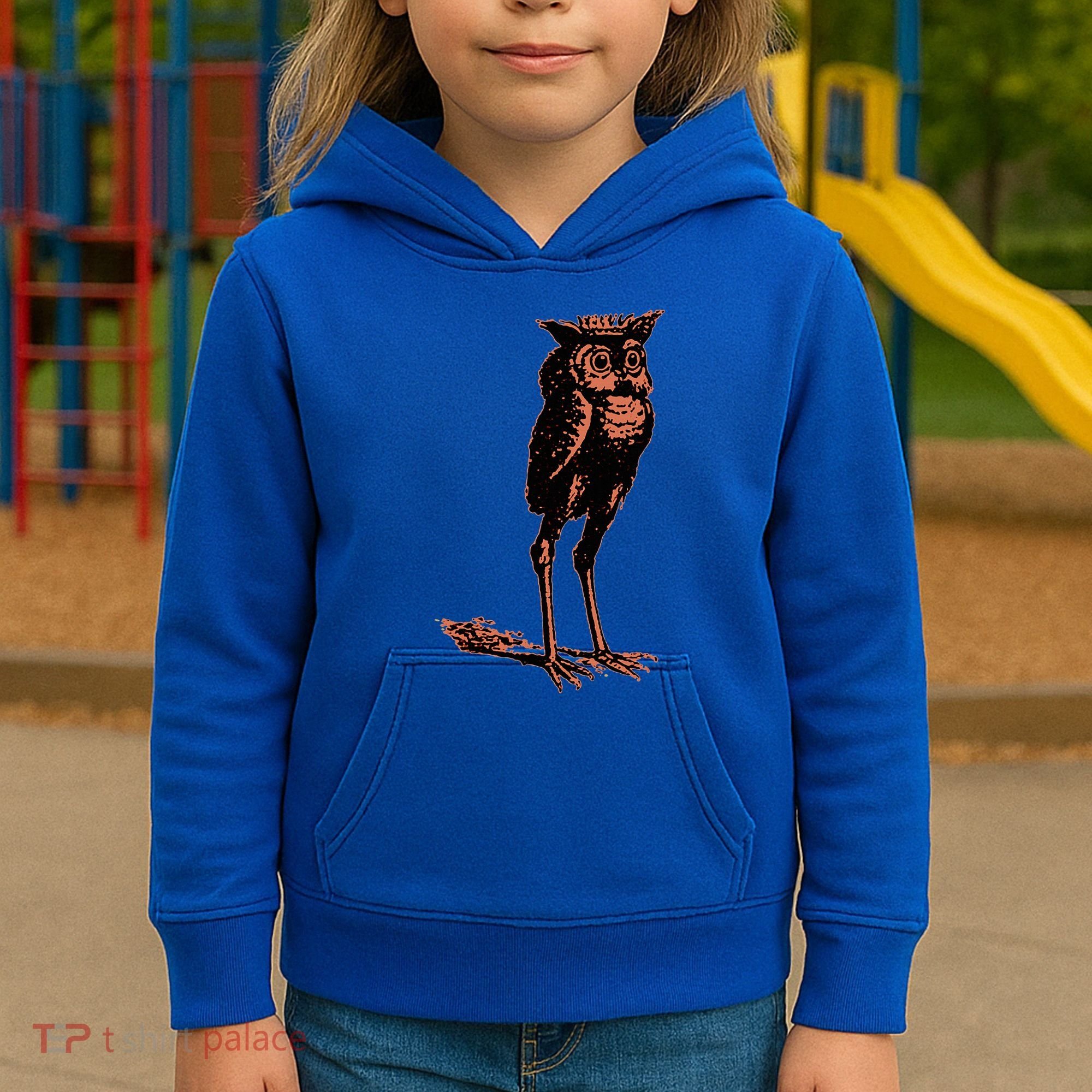 Stolas Goetic Owl Demon Prince Kids Hoodie