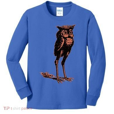 Stolas Goetic Owl Demon Prince Kids Long Sleeve Shirt