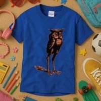 Stolas Goetic Owl Demon Prince Kids T-Shirt thumb 3